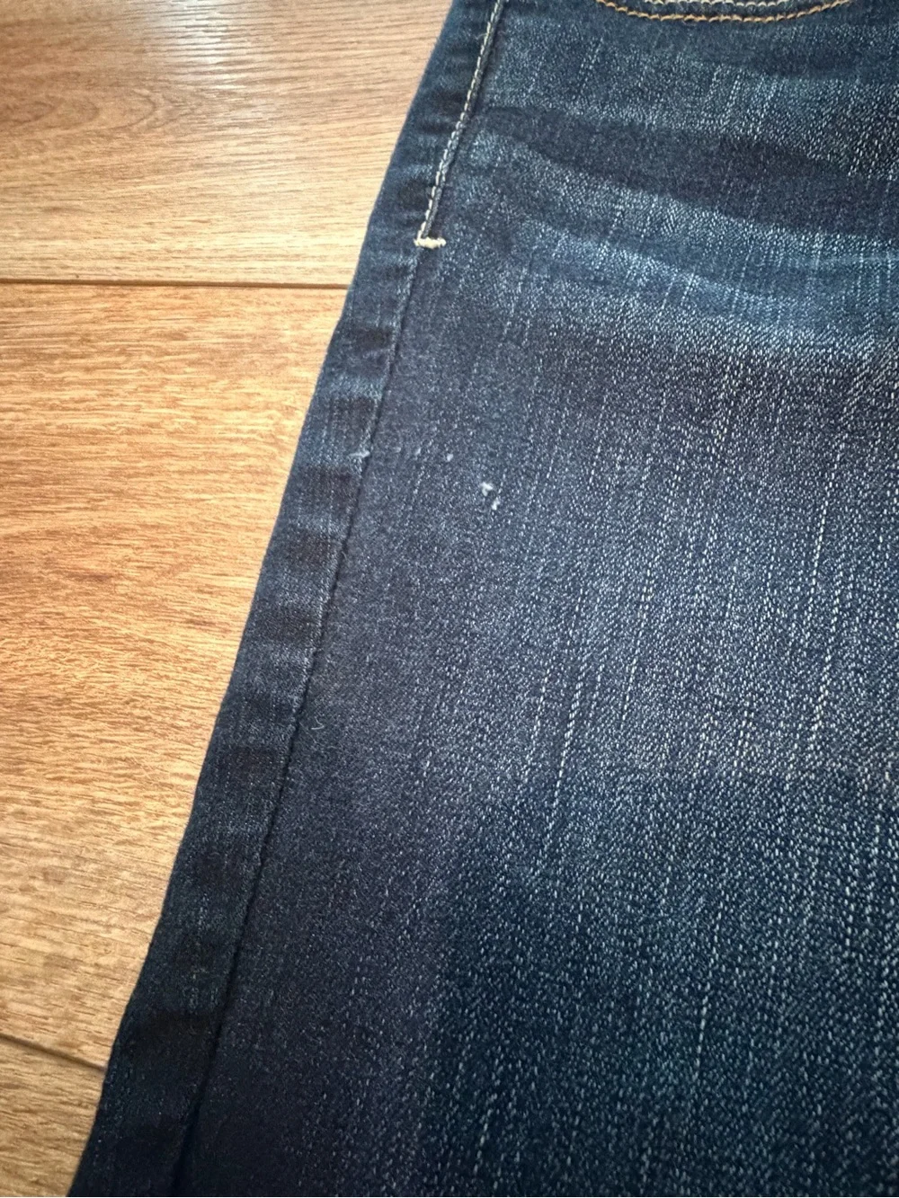 American Eagle Low Rise Dark Wash Bootcut Jeans Size 10 Regular Y2K